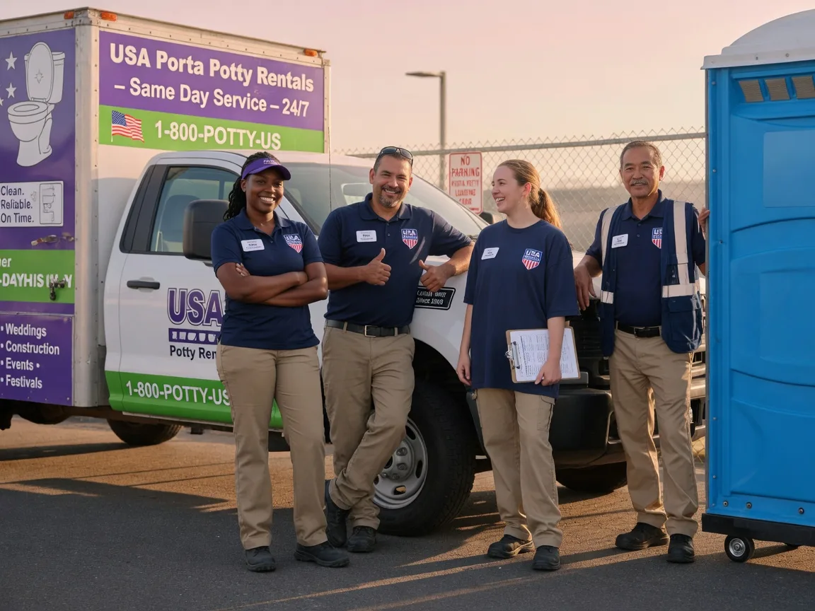Porta Potty Rental company in Fallston, MD