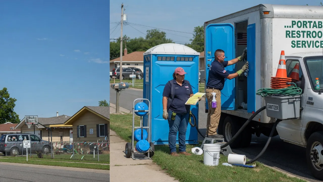 Portable Toilet Rental in Fallston, MD near me